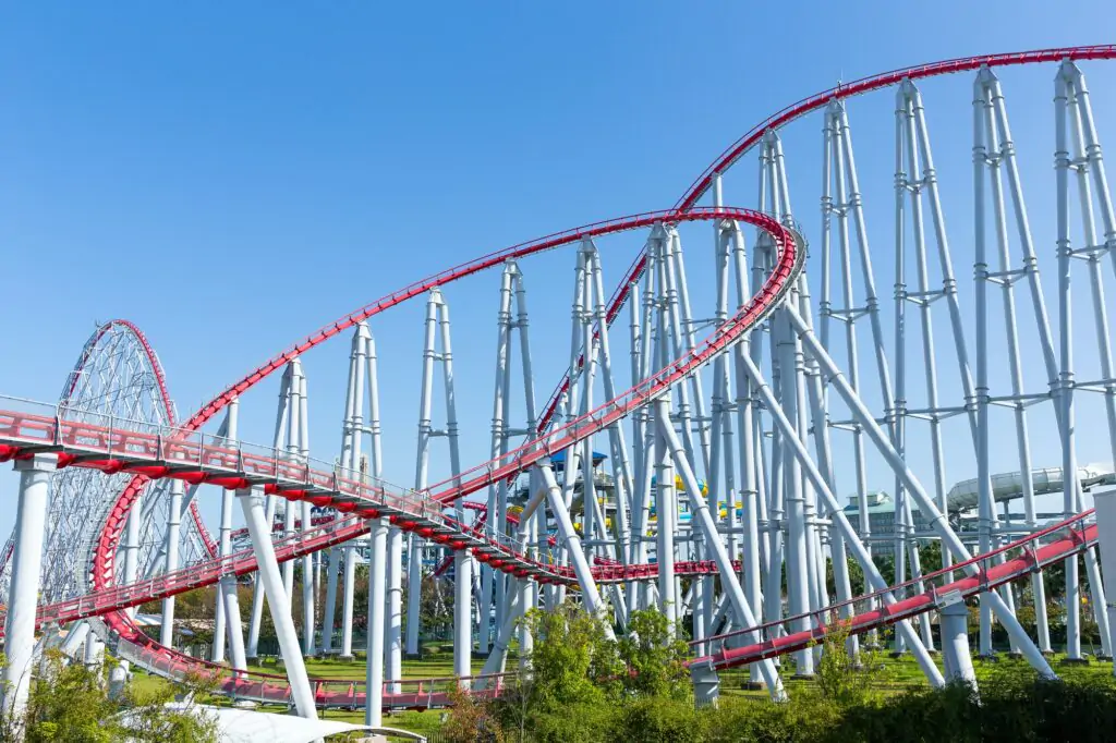 Roller coaster piata